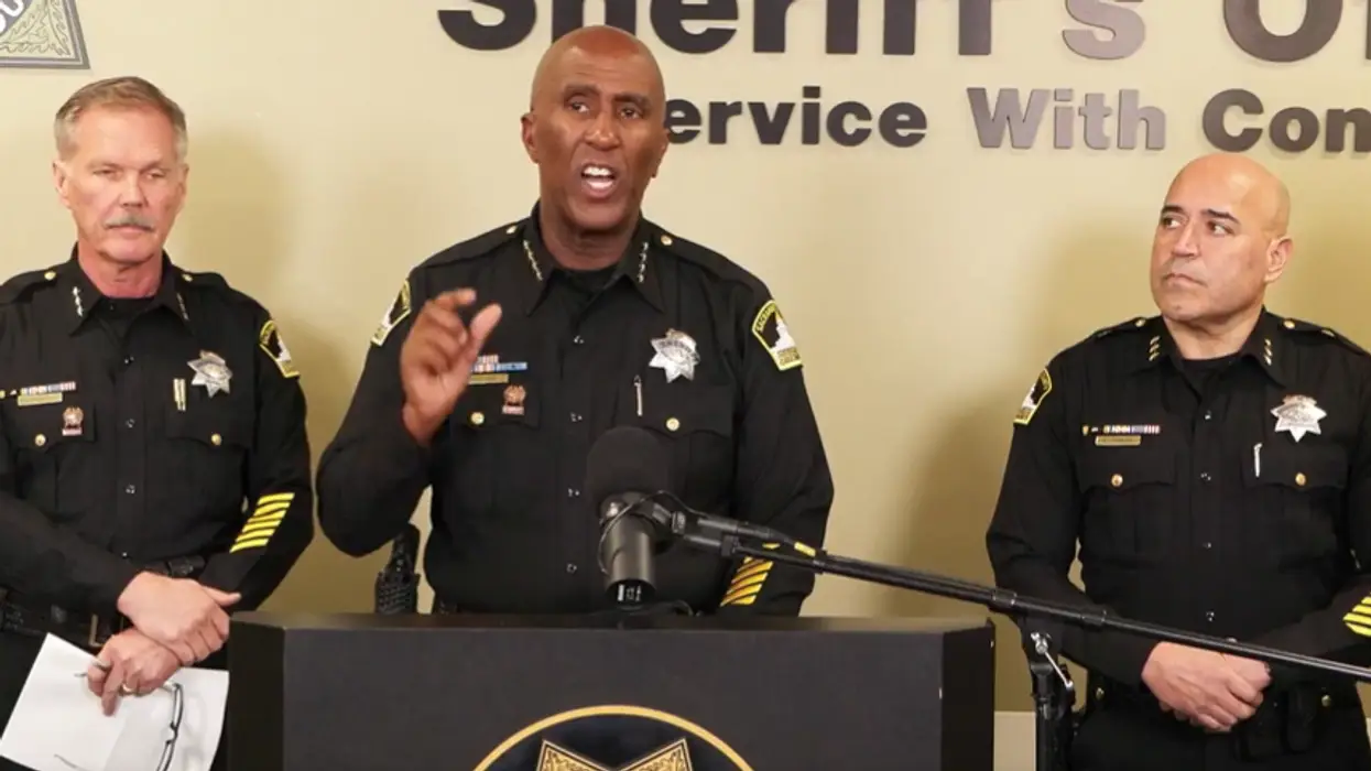 Sheriff loses it after California parole board releases serial child predator serving three life sentences