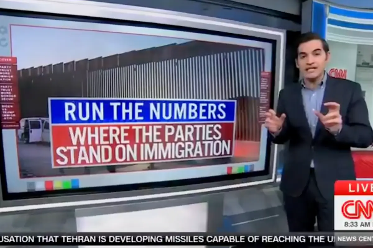 How brilliant was the illegal immigration trap Donald Trump set for Democrats? Check out Harry Enten's numbers...