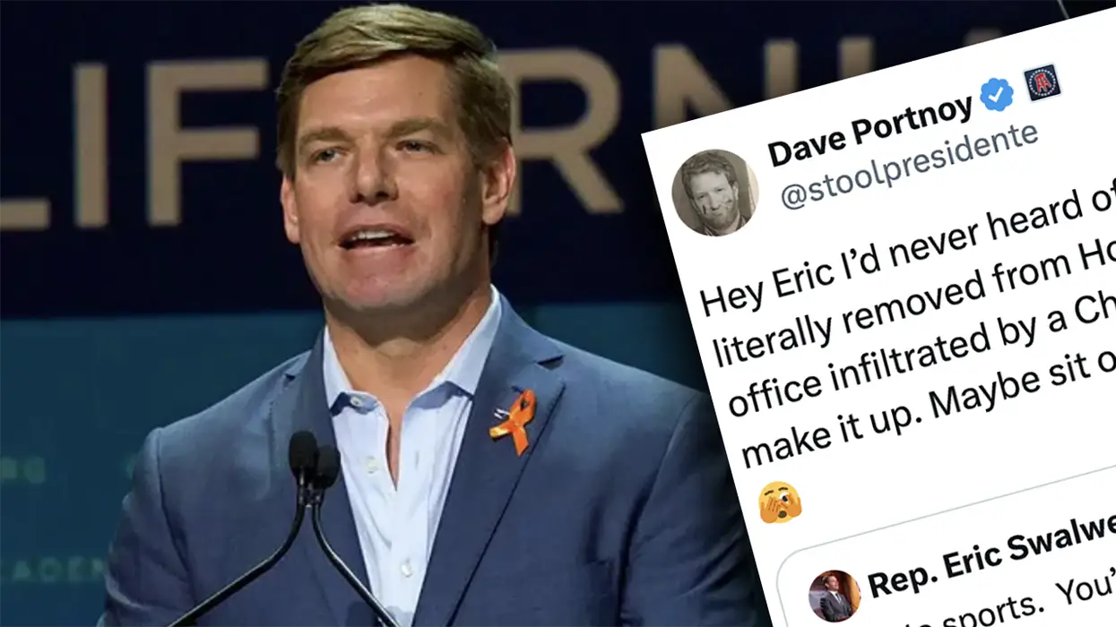 Eric Swalwell makes mistake of starting beef with Dave Portnoy, now Fang Fang has entered the chat