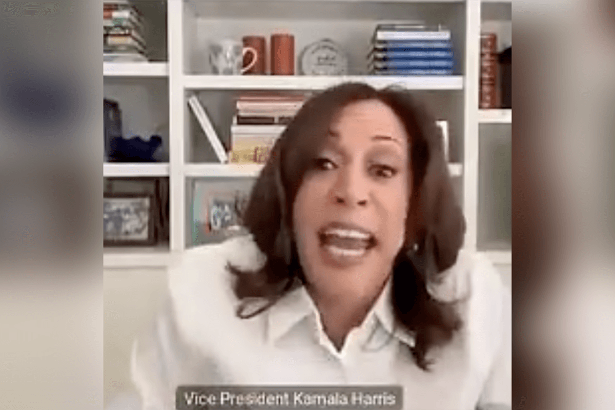 Kamala Harris cackles her way through praising how "beautiful" the anti-ICE agitators are