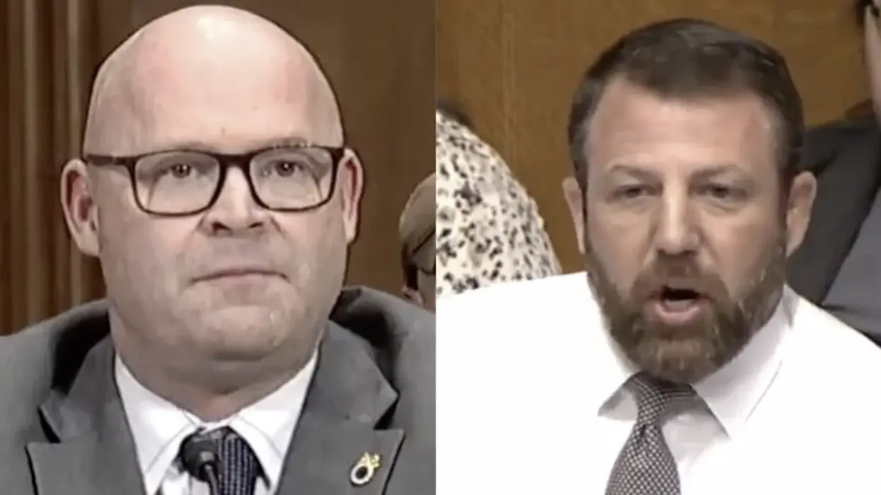 Flashback to when Trump's new DHS Chair almost beat the tar out of a union boss at a Senate Hearing