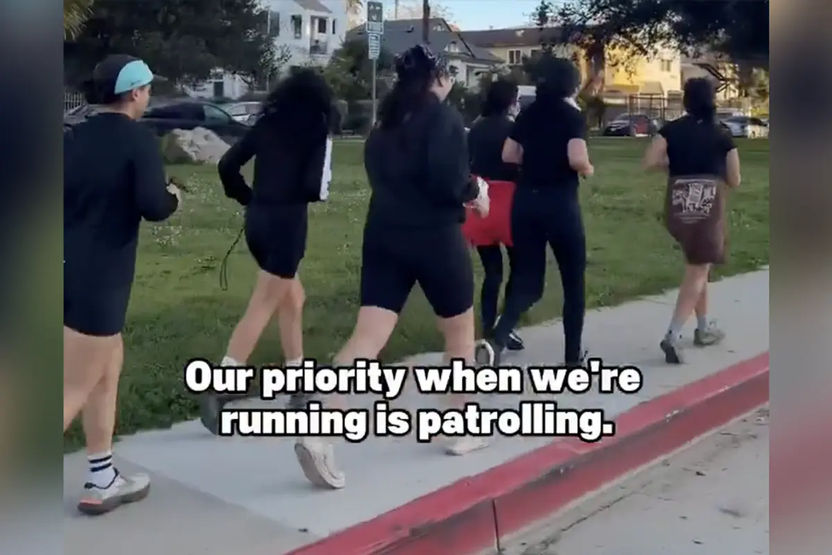 Awful white women start running club to hunt down ICE agents in their neighborhood