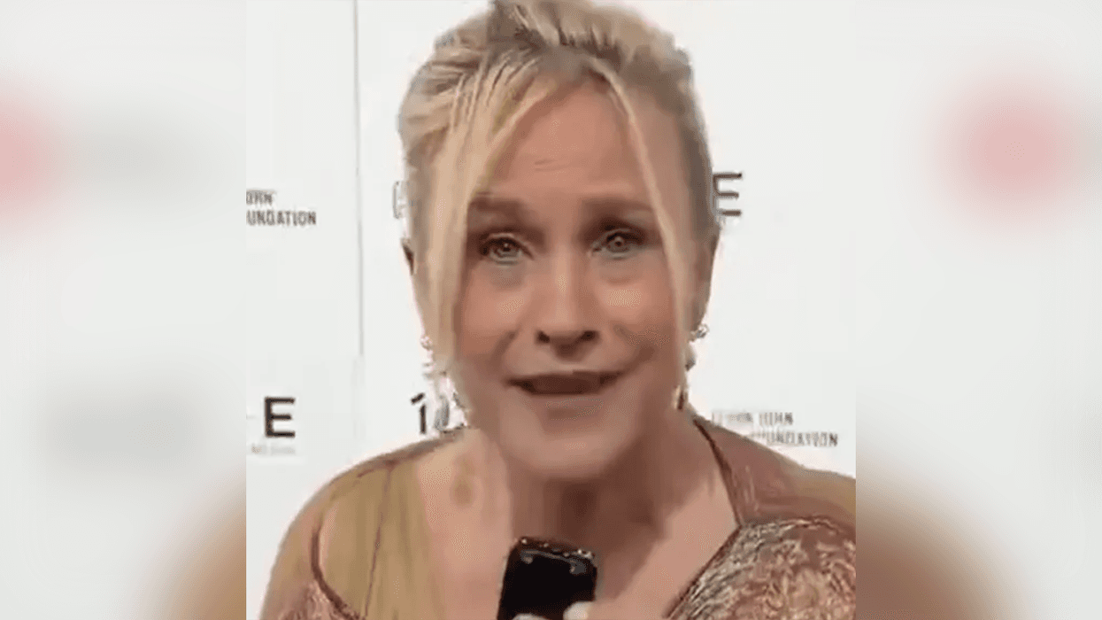 Actress Patricia Arquette claims without evidence there's totally an attack on the "trans" community