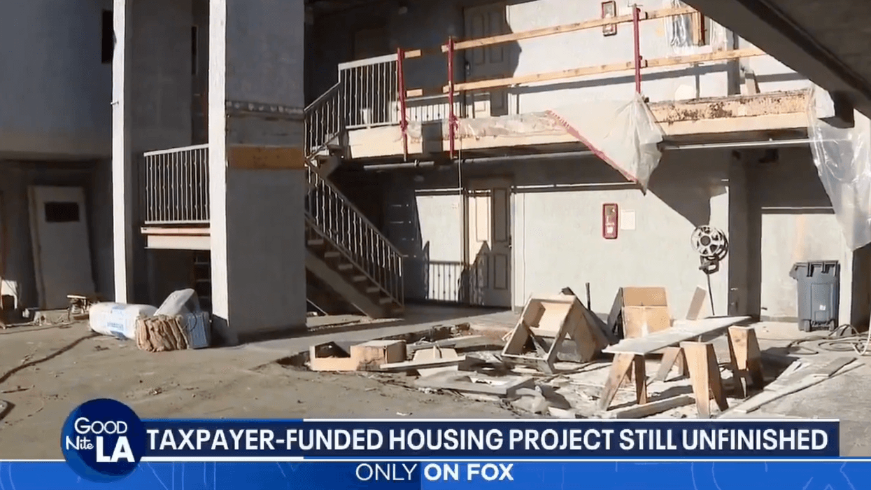 Gavin Newsom's LA blew $20 million in taxpayers' funding to shelter 32 homeless people, and it's not finished after FIVE years