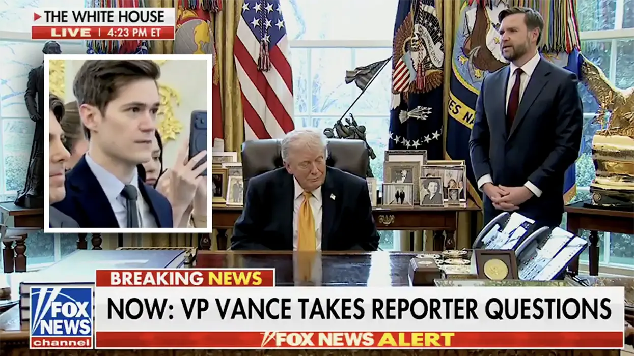 Reporter confronts JD Vance on past foreign policy disputes with Trump, but the VP answers with perfection