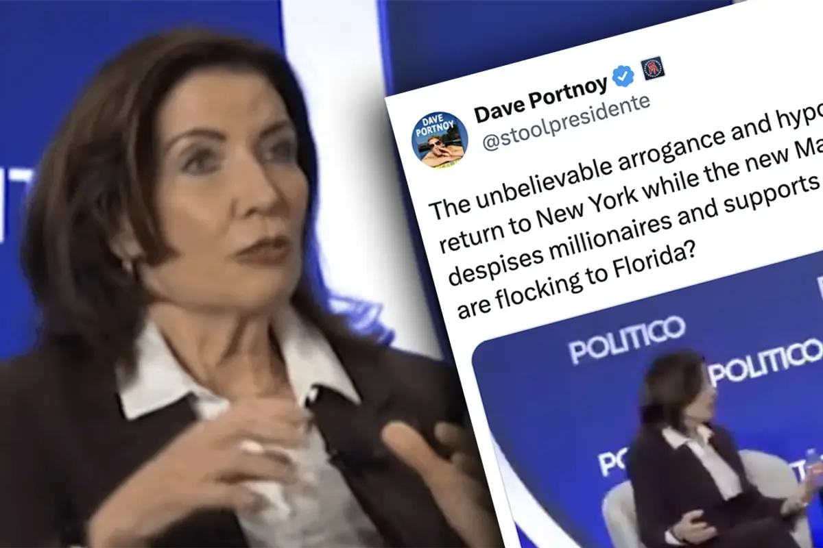 Lame NY governor steals lame CA governor's social media strategy to start beef with Barstool Sports. Fails.