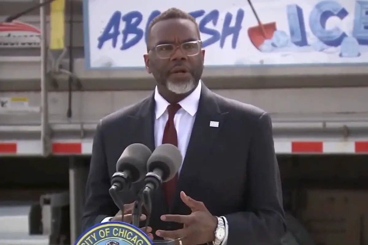 Chicago mayor refuses to let a female college student murdered by an illegal get in the way of his agenda to "Abolish ICE"