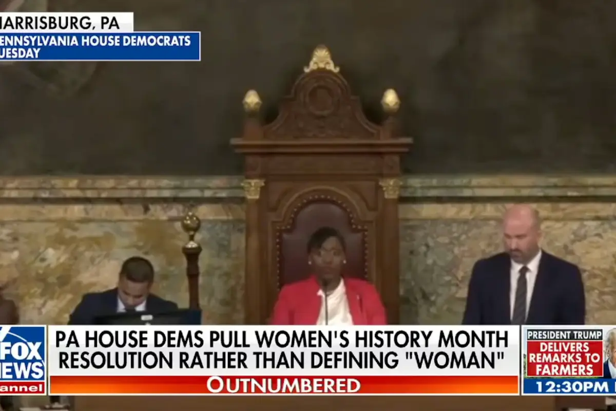 Democrats refuse to offer resolution for "National Women's Month," because it requires them defining what a woman is