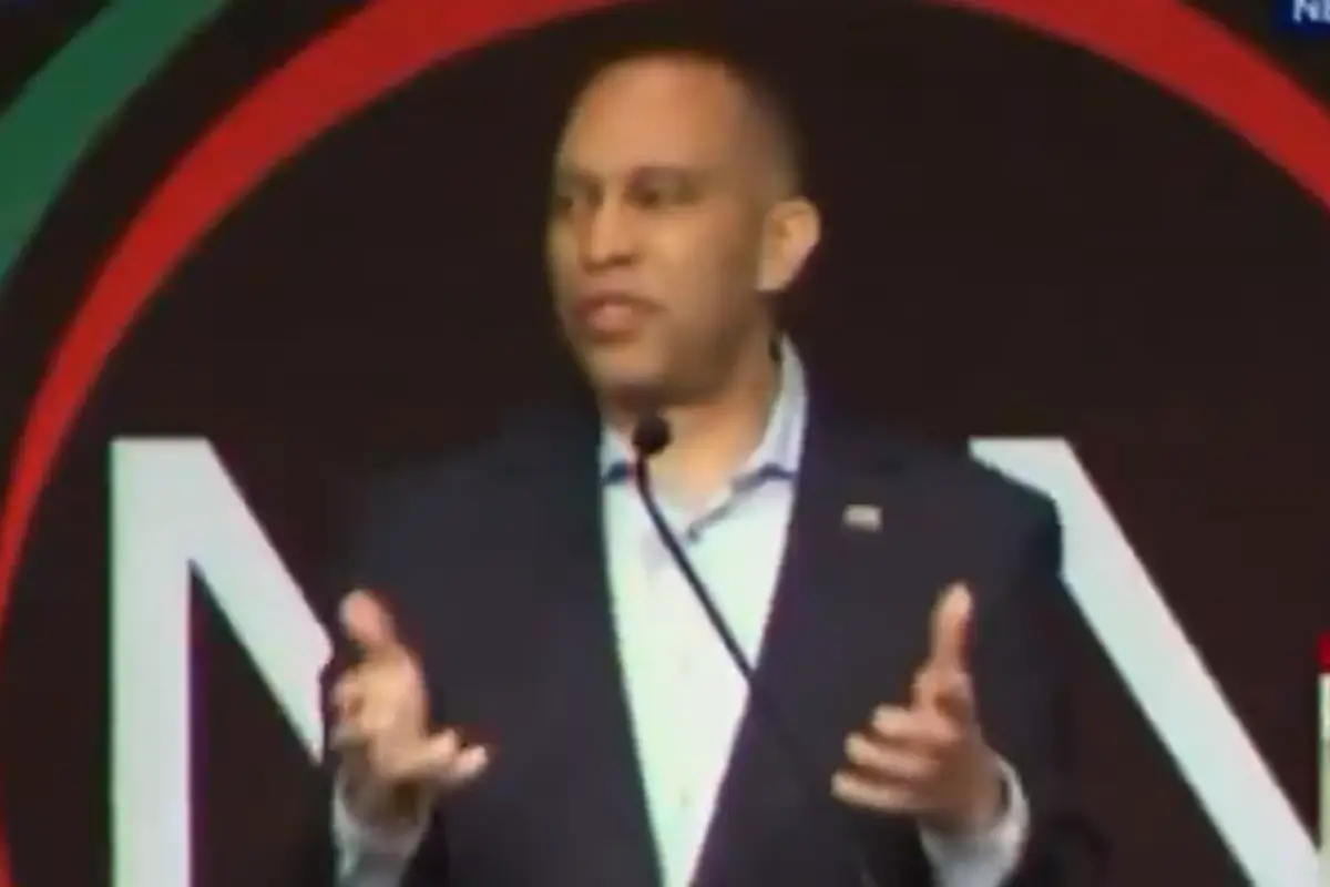 Hakeem Jeffries claims our pledge of allegiance stands for "diversity, equity, and inclusion”