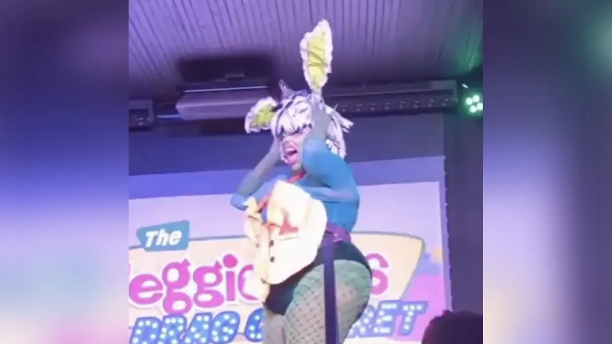 Drag queens host show inspired by popular Christian CHILDREN'S cartoon VeggieTales