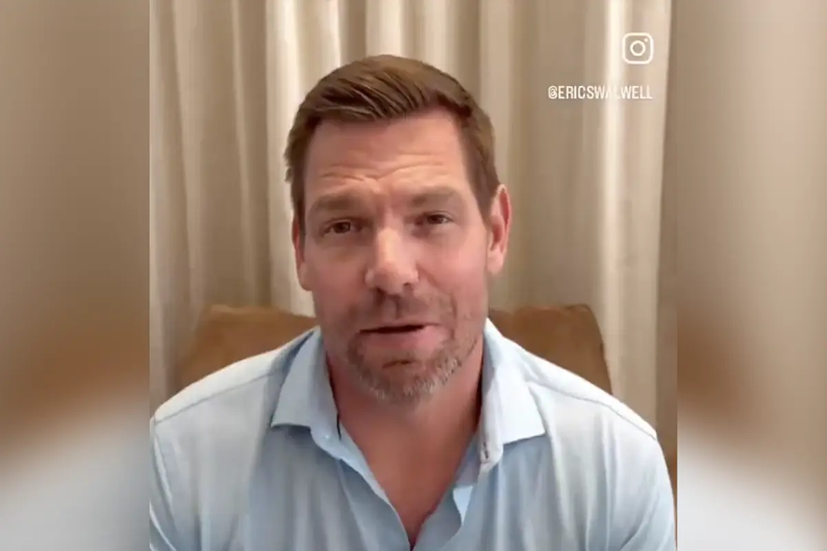 The funniest story from Eric Swalwell's worst weekend ever involves a billionaire kicking him out of his house