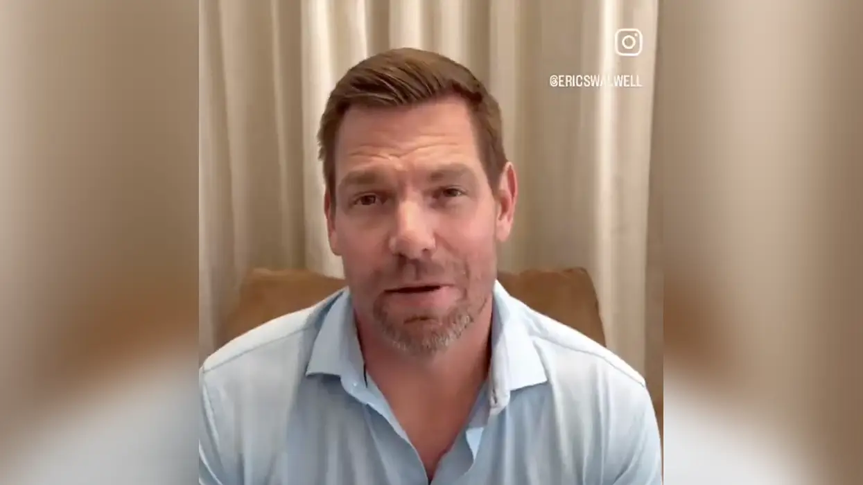 The funniest story from Eric Swalwell's worst weekend ever involves a billionaire kicking him out of his house