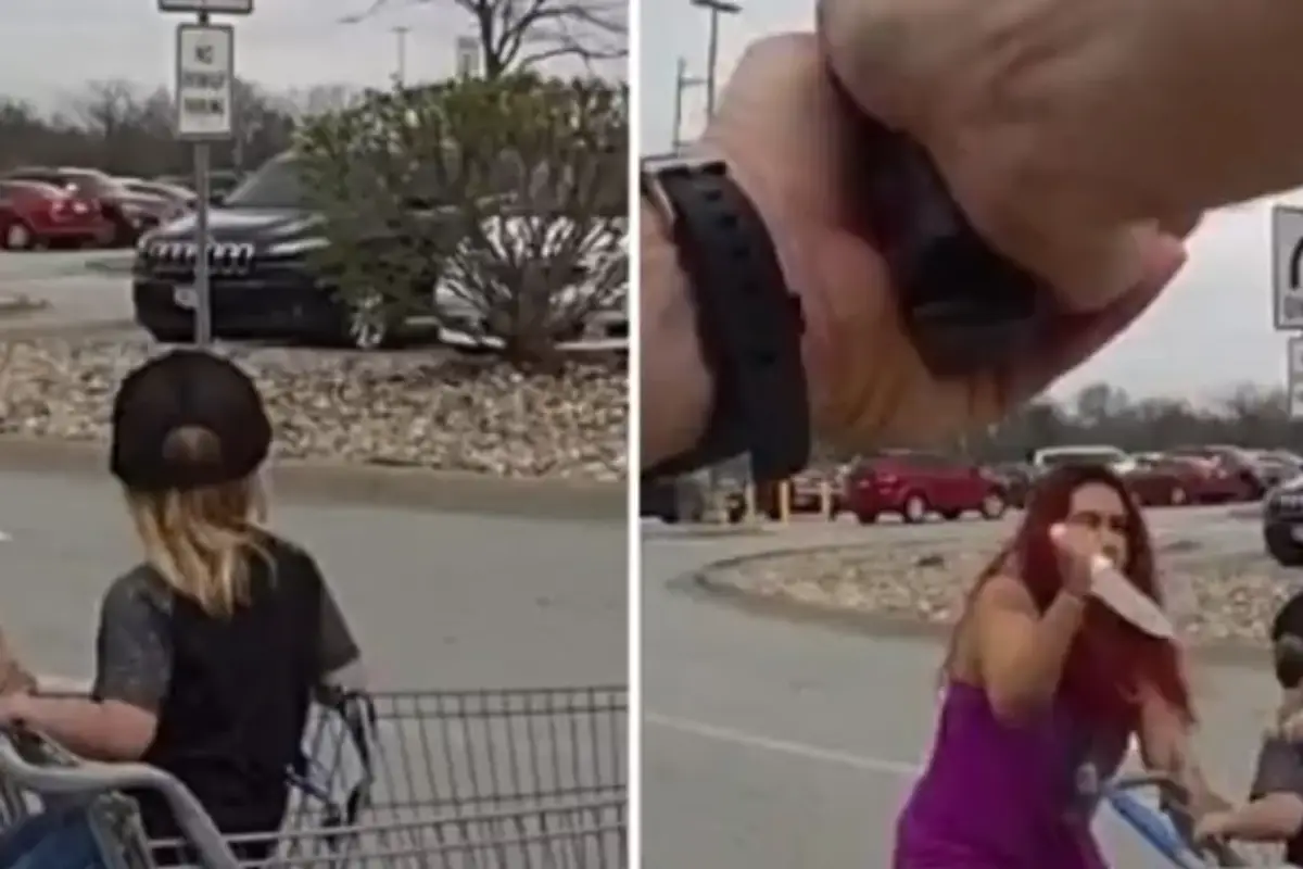 Hero cops take out psychotic kidnapper who attempted to kidnap a boy at Walmart