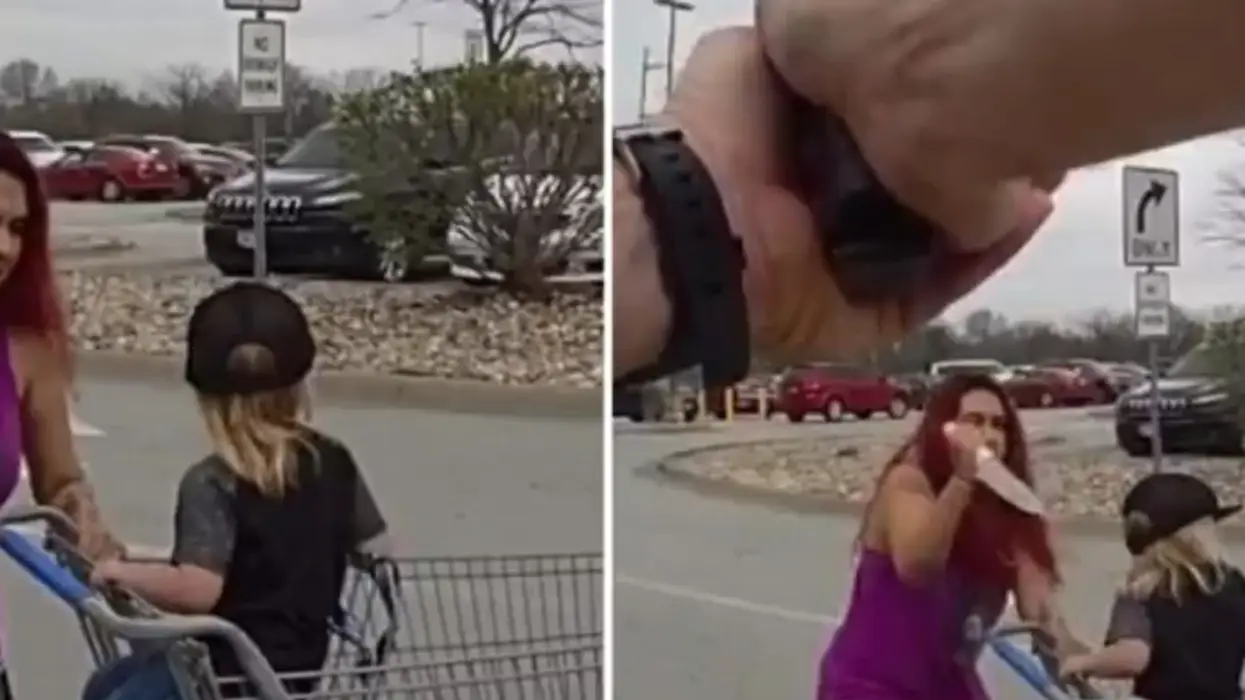 Hero cops take out psychotic kidnapper who attempted to kidnap a boy at Walmart