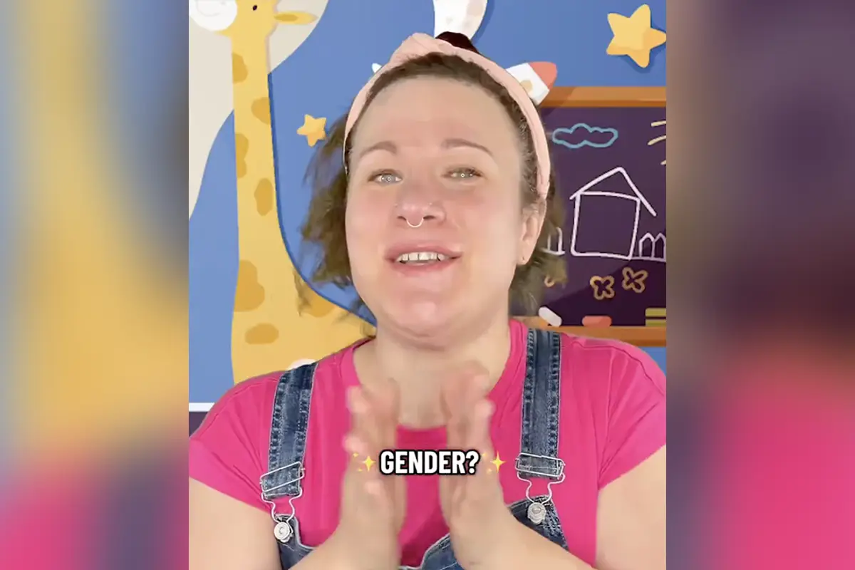 TikToker dresses up as Ms. Rachel to teach your children how cool it is to be trans