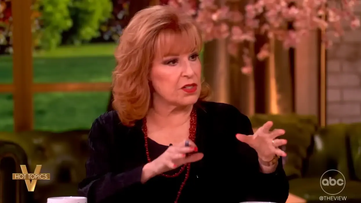 Donald Trump is speaking at a dinner honoring journalists tonight, and batty Joy Behar won't calm down about it