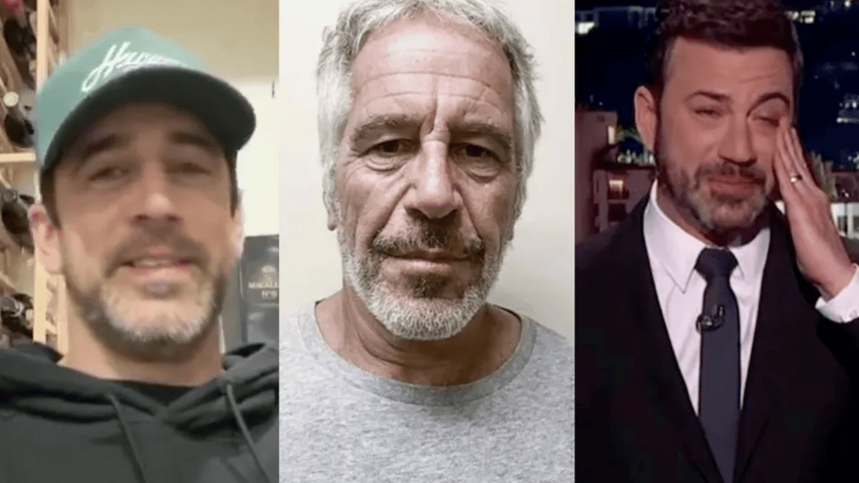 Hey, remember when Aaron Rodgers used his free speech to joke about Jimmy Kimmel and Epstein, and Kimmel threatened to sue?