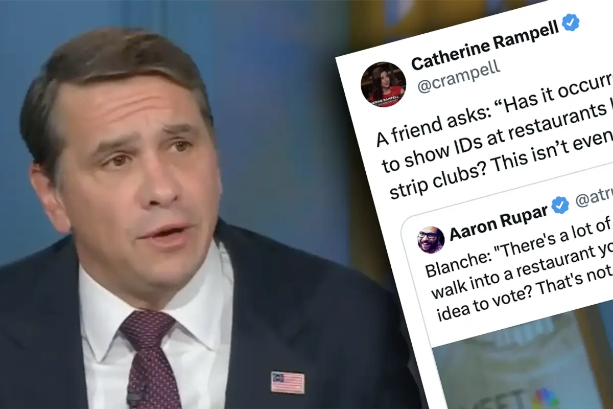 The latest dumb reason to oppose the SAVE Act and voter ID involves MAGA and strip clubs