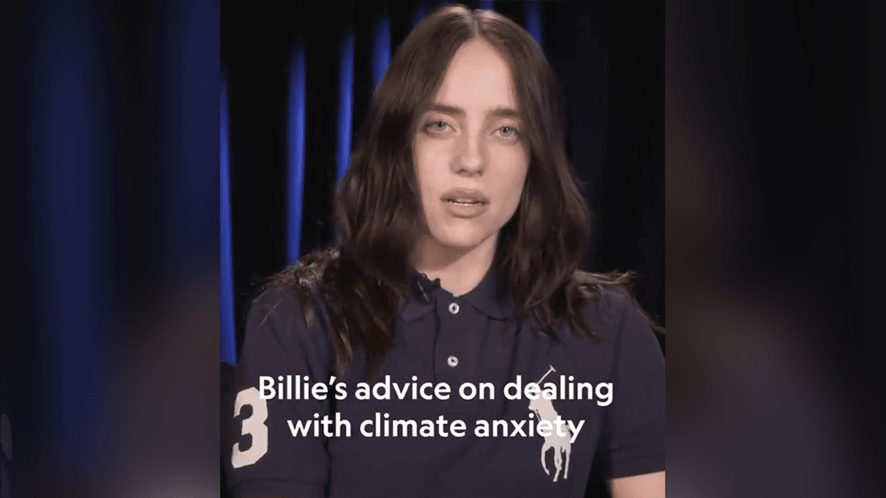Billie Eilish shares how she deals with something called "climate anxiety," claims it's really scary
