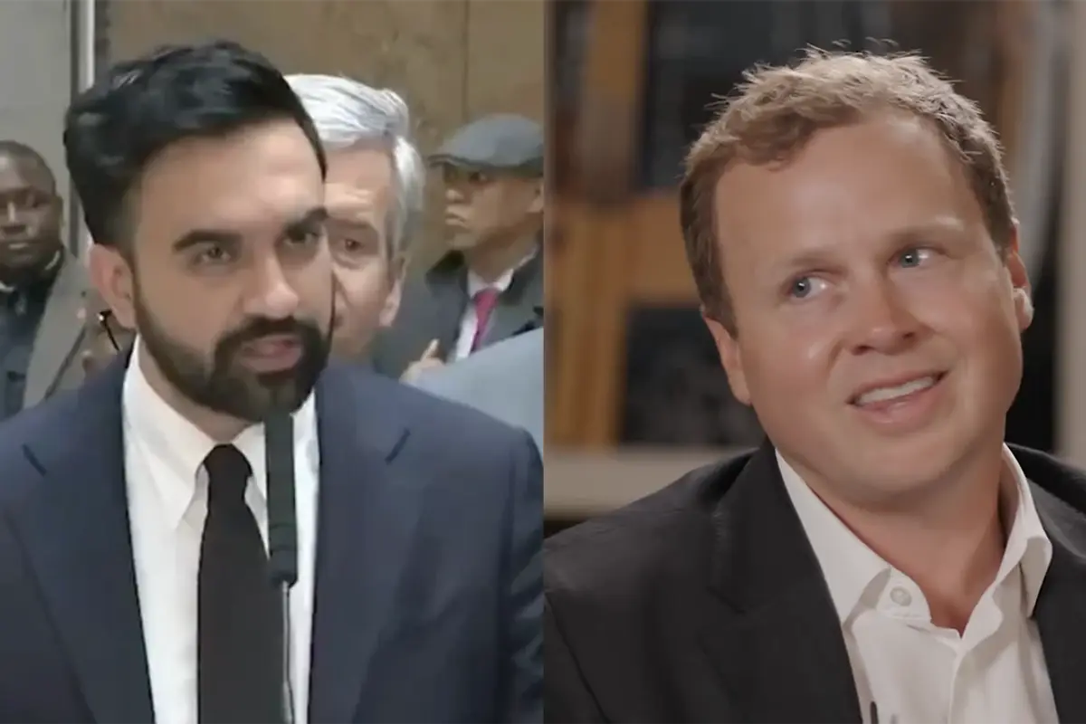 Spencer Pratt is asked to compare himself to Zohran Mamdani, the response is SAVAGE