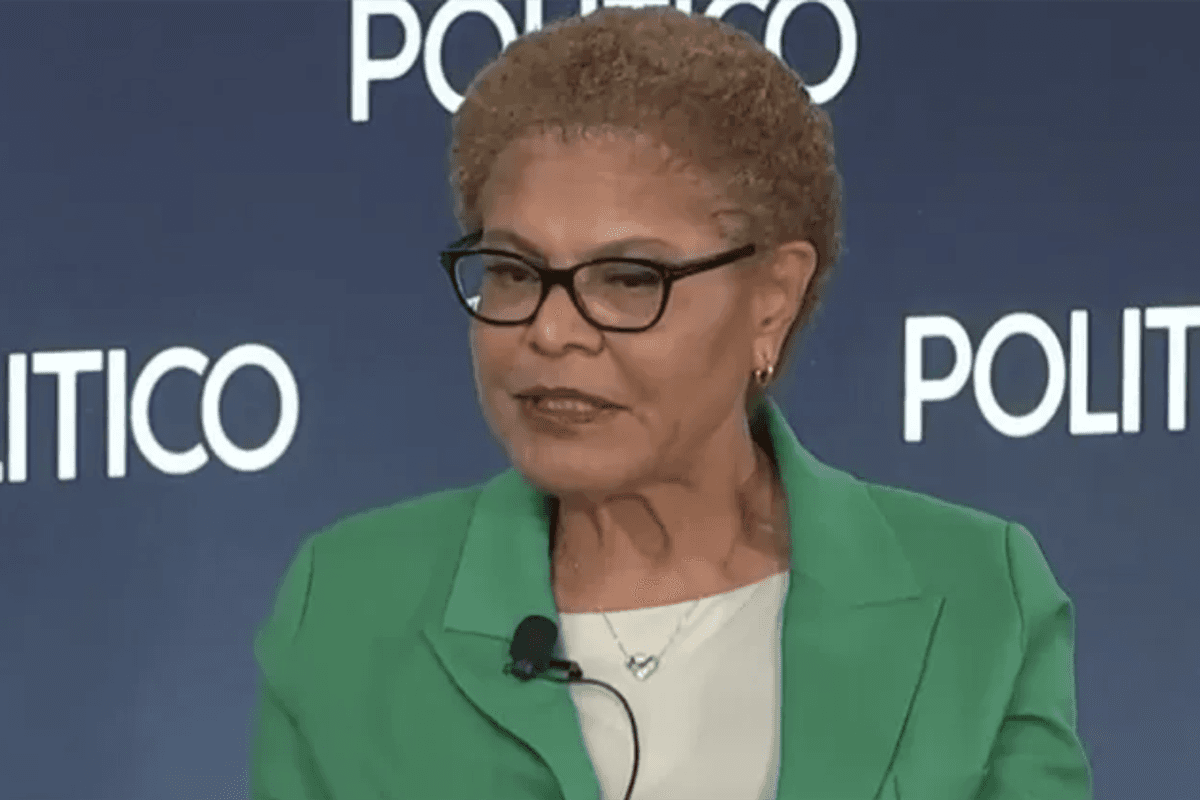 Karen Bass sounds like she thinks letting illegals vote is exactly what Los Angeles needs