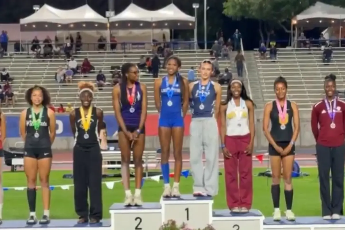 Female athlete forced to share first-place podium with trans dude allowed to compete against her in state championship