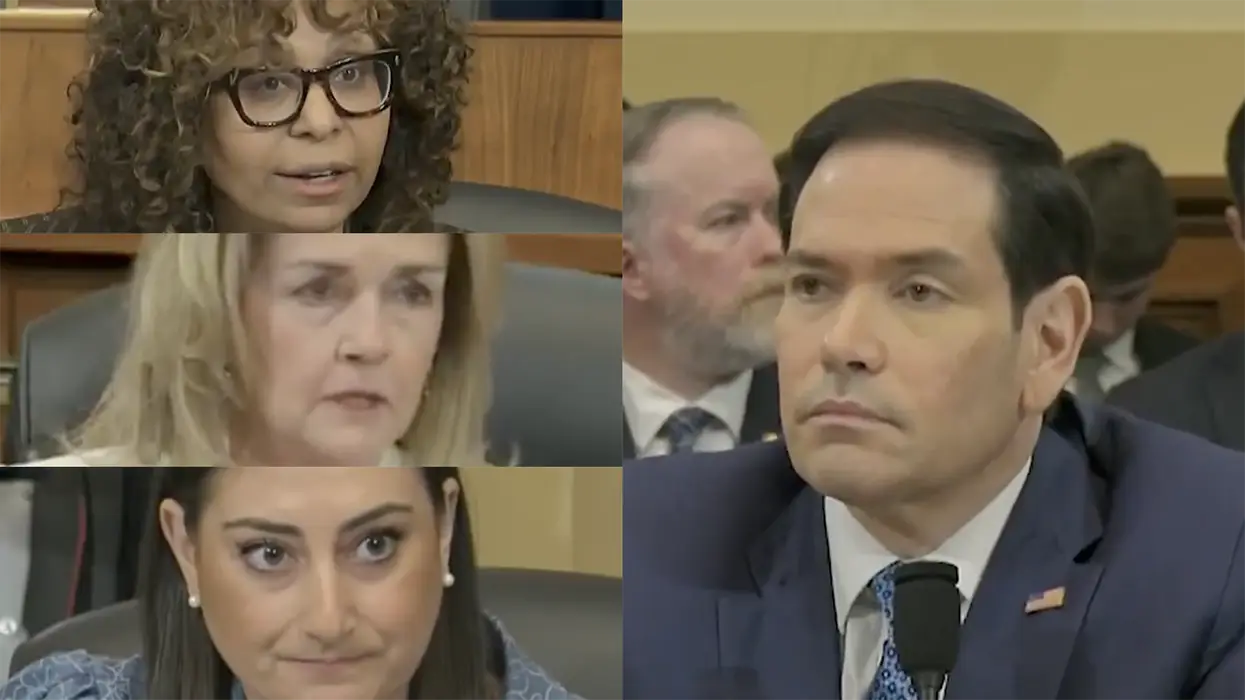 Marco Rubio has an AWFL day, having to, respectfully, tell Democrat congresswomen to calm down