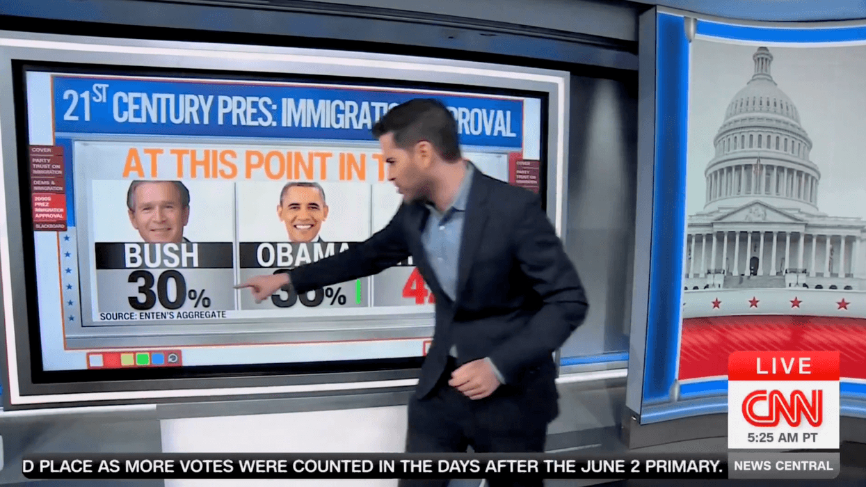 Donald Trump has the HIGHEST approval on immigration of ANY 2nd term president, and you're still blackpilling?