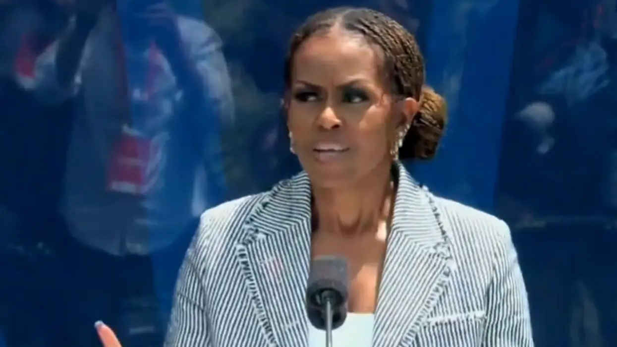 Michelle Obama lashes out at who she claims are real Americans
