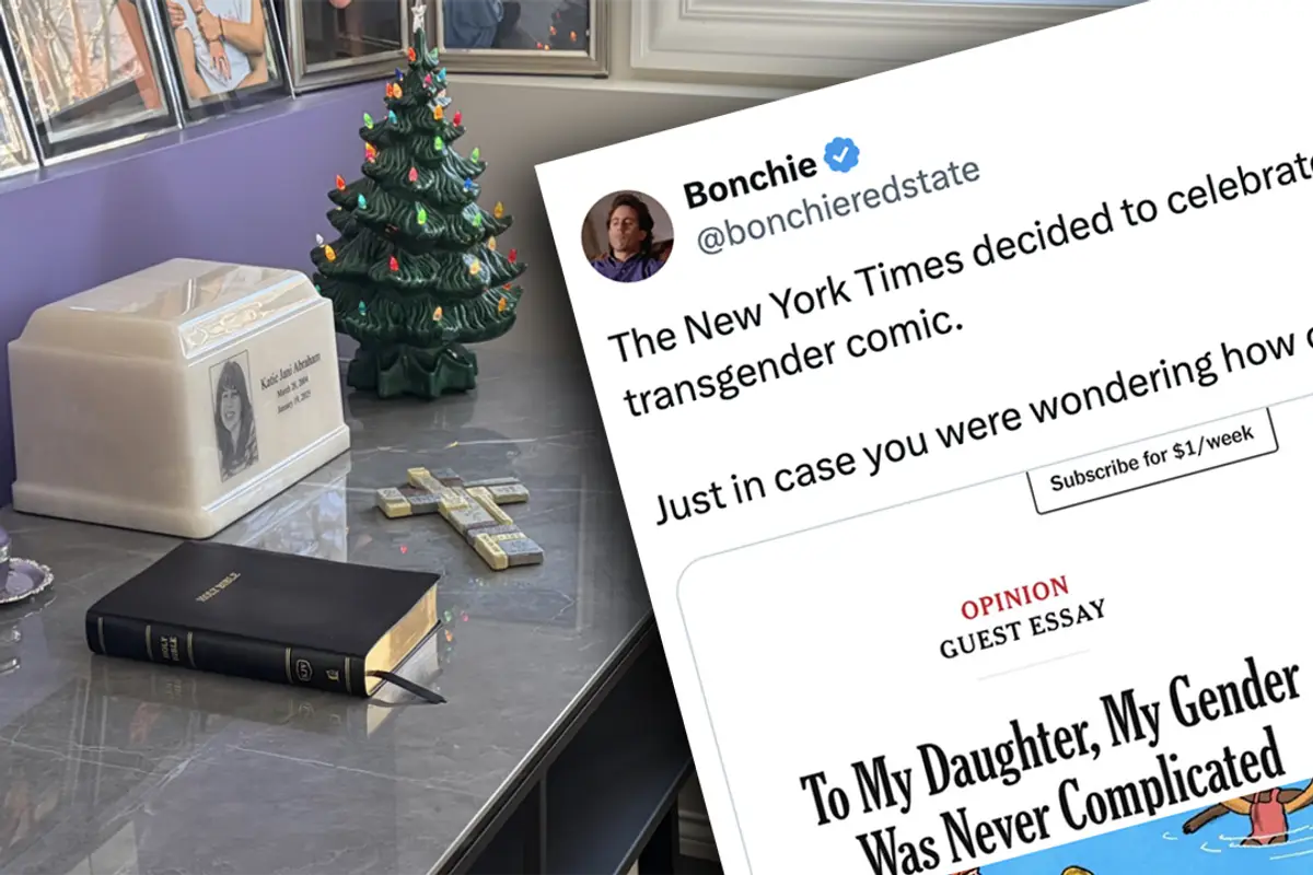 NYT "celebrates" Father's Day with a trans comic, and an angel dad on another Father's Day without his daughter is pissed