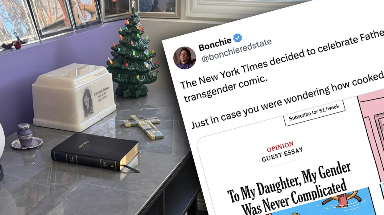 NYT "celebrates" Father's Day with a trans comic, and an angel dad on another Father's Day without his daughter is pissed