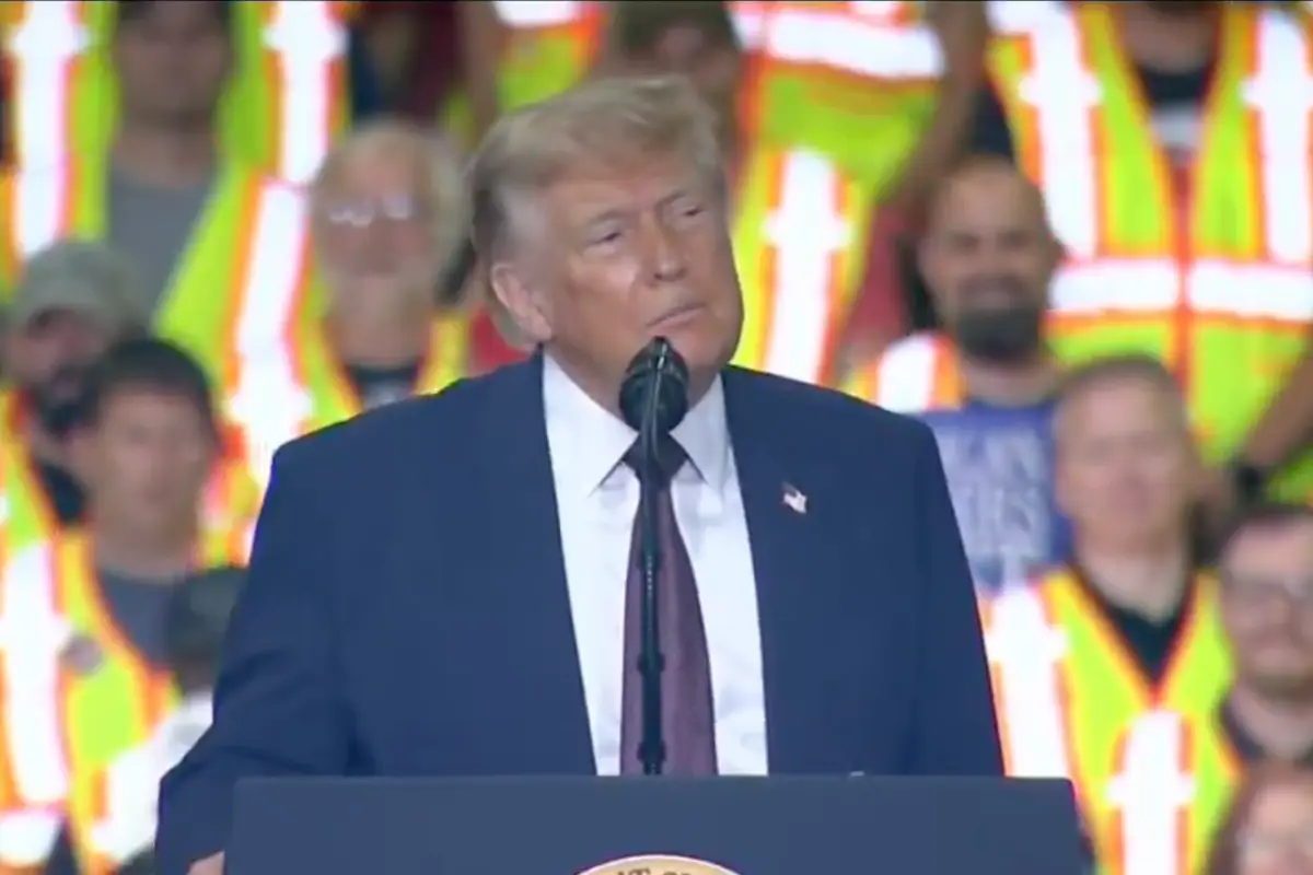 Trump can't help but notice Dems don't call him a "Nazi" anymore, and he's got a hilarious reason why