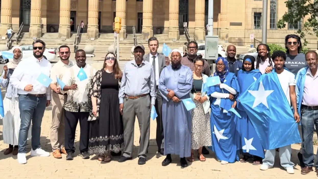 City Hall raises Somalian flag over government building after canceling fireworks show for AMERICA'S 250th