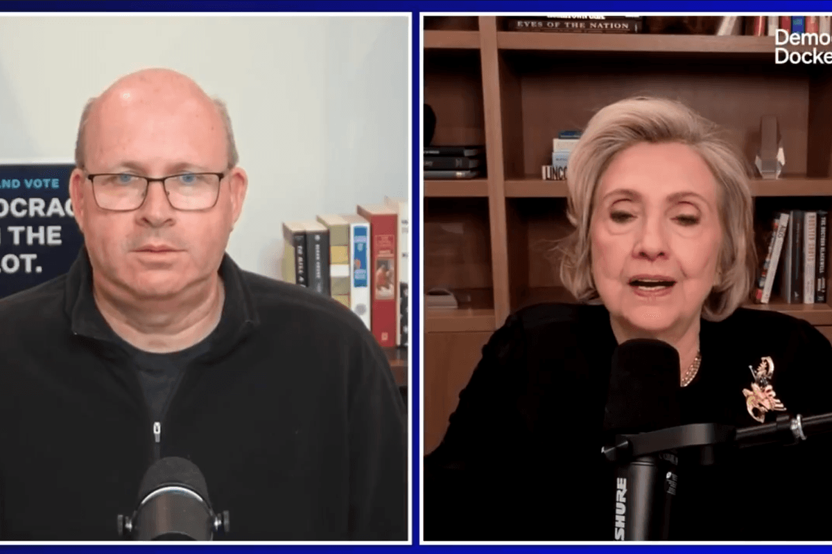 Hillary Clinton still won't calm down about Trump whipping her butt in 2016, demands changes to the Constitution