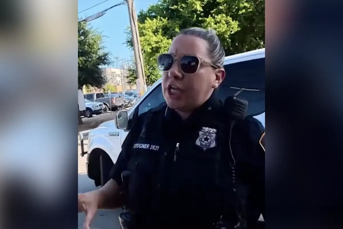 Cop threatens Christian preacher for "offensive" speech outside of a Pride event...in America