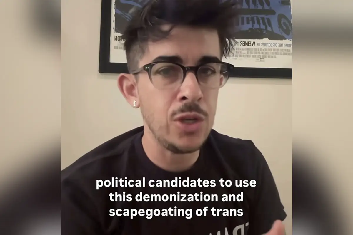Trans lawyer gets explosive diarrhea, blames Donald Trump and the anti-trans Americans who voted for him