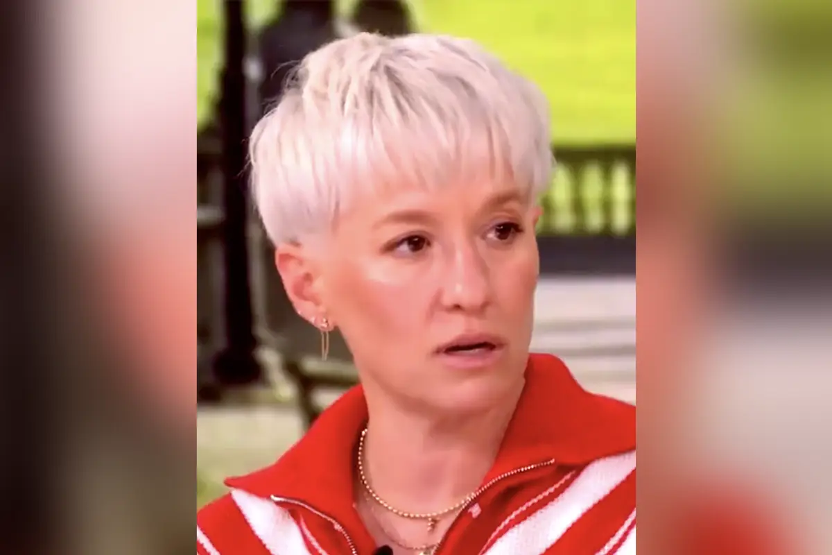 Megan Rapinoe refuses to calm down, claiming you're anti-women's rights if you don't support men invading women's sports
