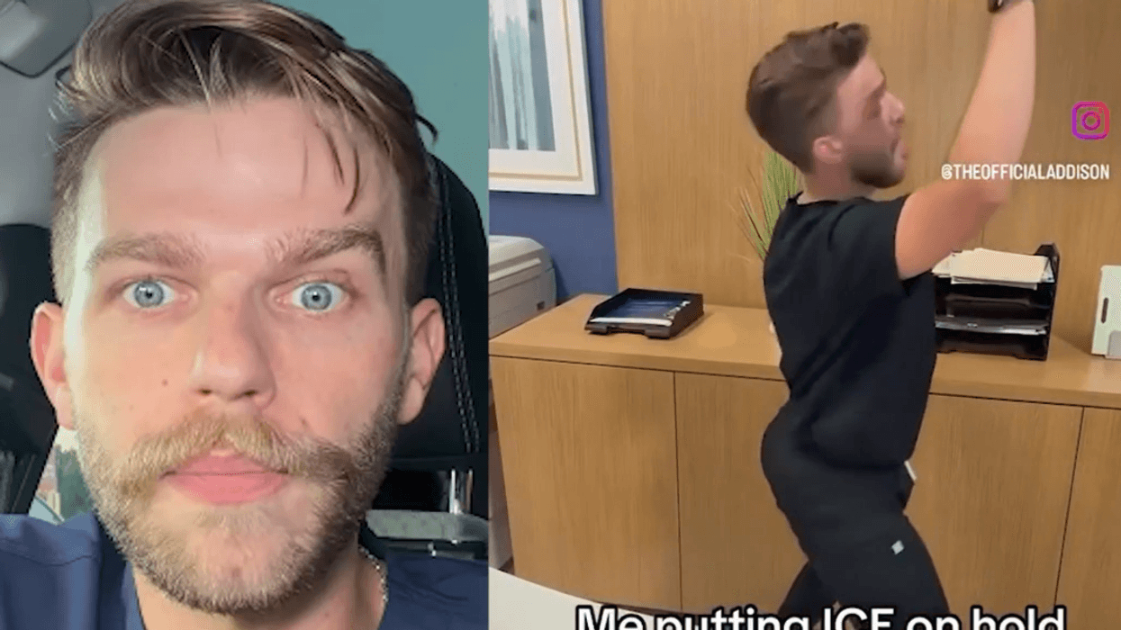 Gay Dancing TikTok Nurse Promotes Anti-ICE Videos While Mocking Disabled Patient