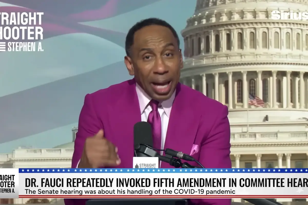 "He was the face of science": Stephen A. Smith goes BESZERK now that he knows Anthony Fauci was lying to us the entire time