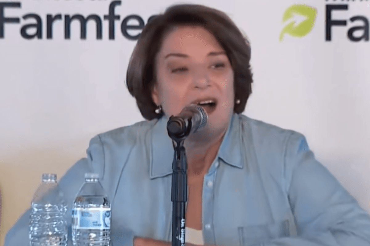 Democrat Amt Klobuchar gets laughed in her face when she claims to be strong on border security