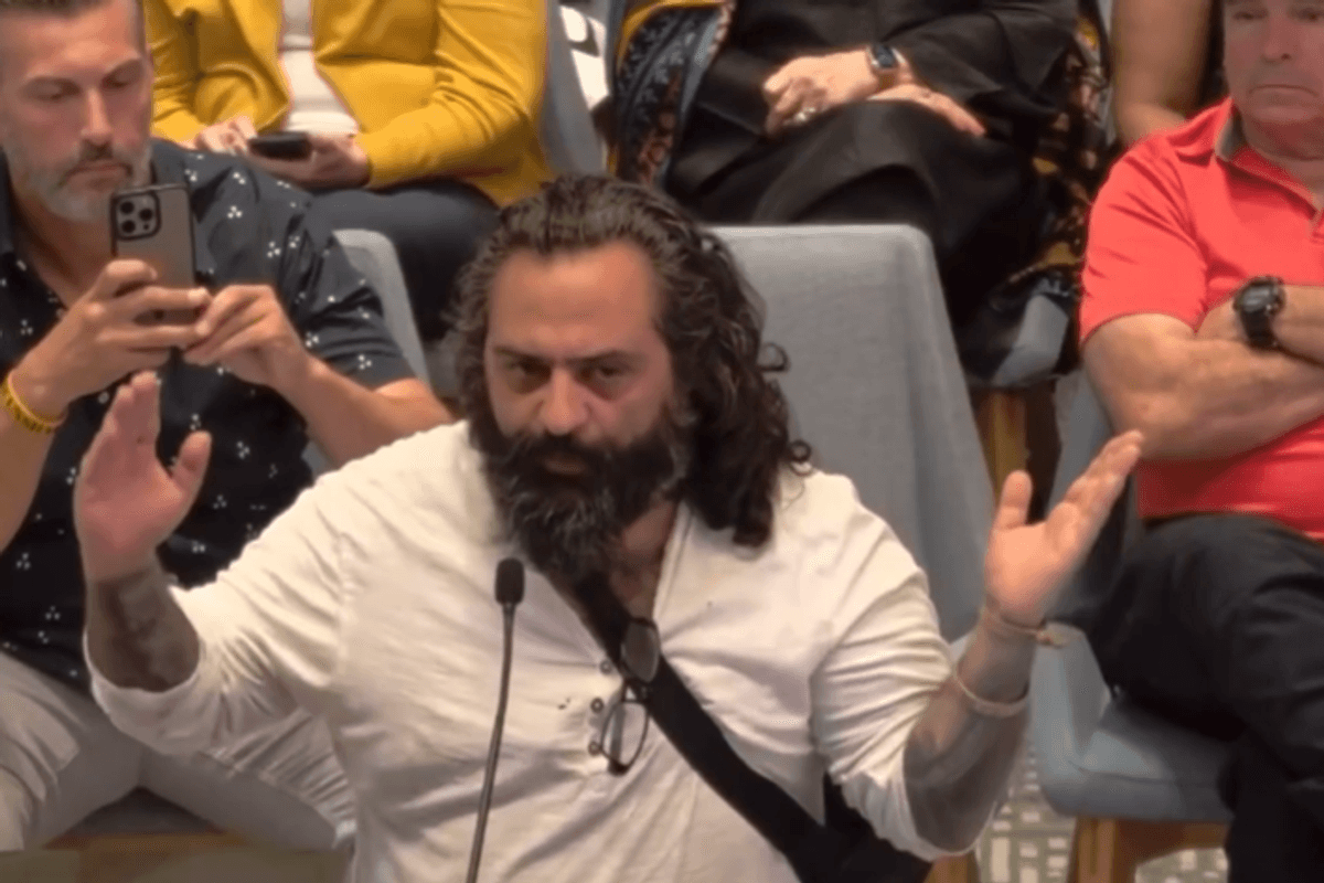 Iranian survivor of Sharia Law attempts to warn Texas of its Islamic takeover before it's too late