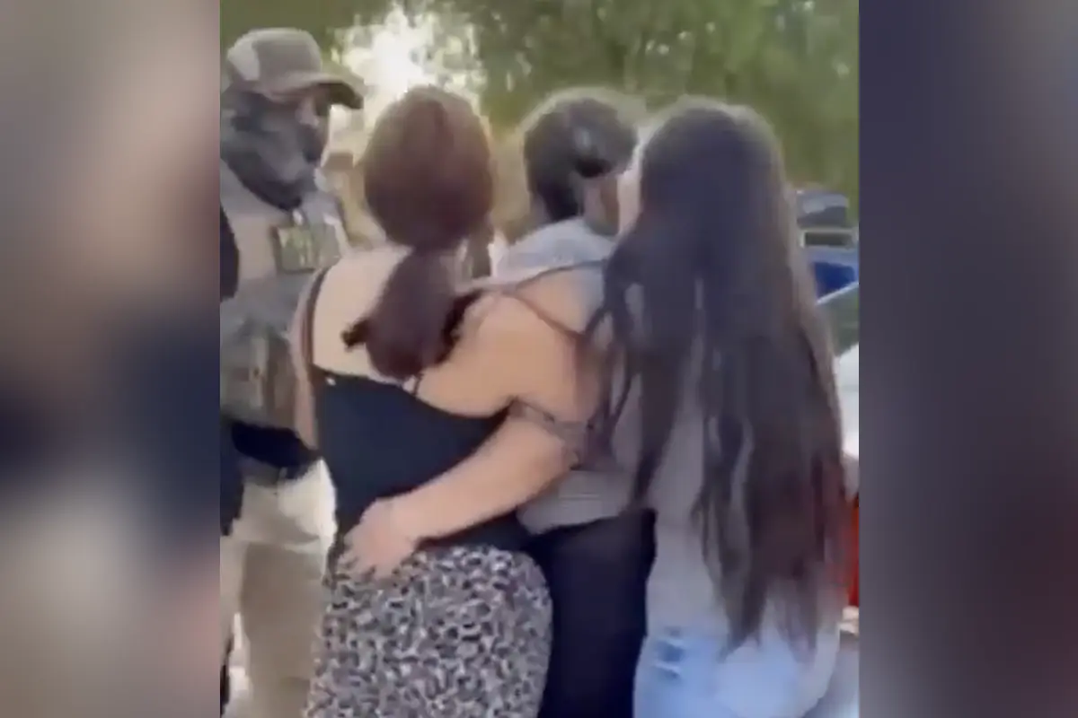 Here's Another Group Of Angry Women Holding Children, This Time Violently Obstructing ICE Agents