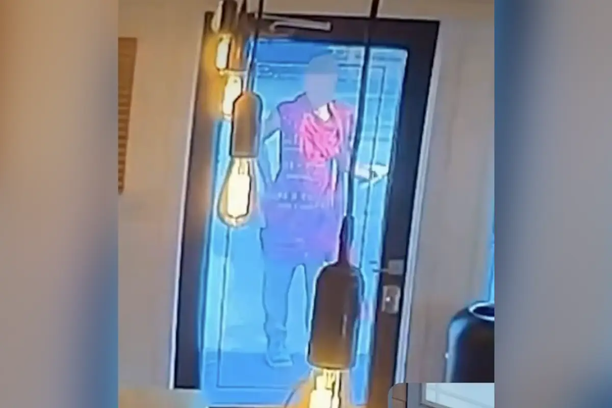 Man wearing a dress smashes window of an anti-ICE coffee shop, now the owner is begging for help