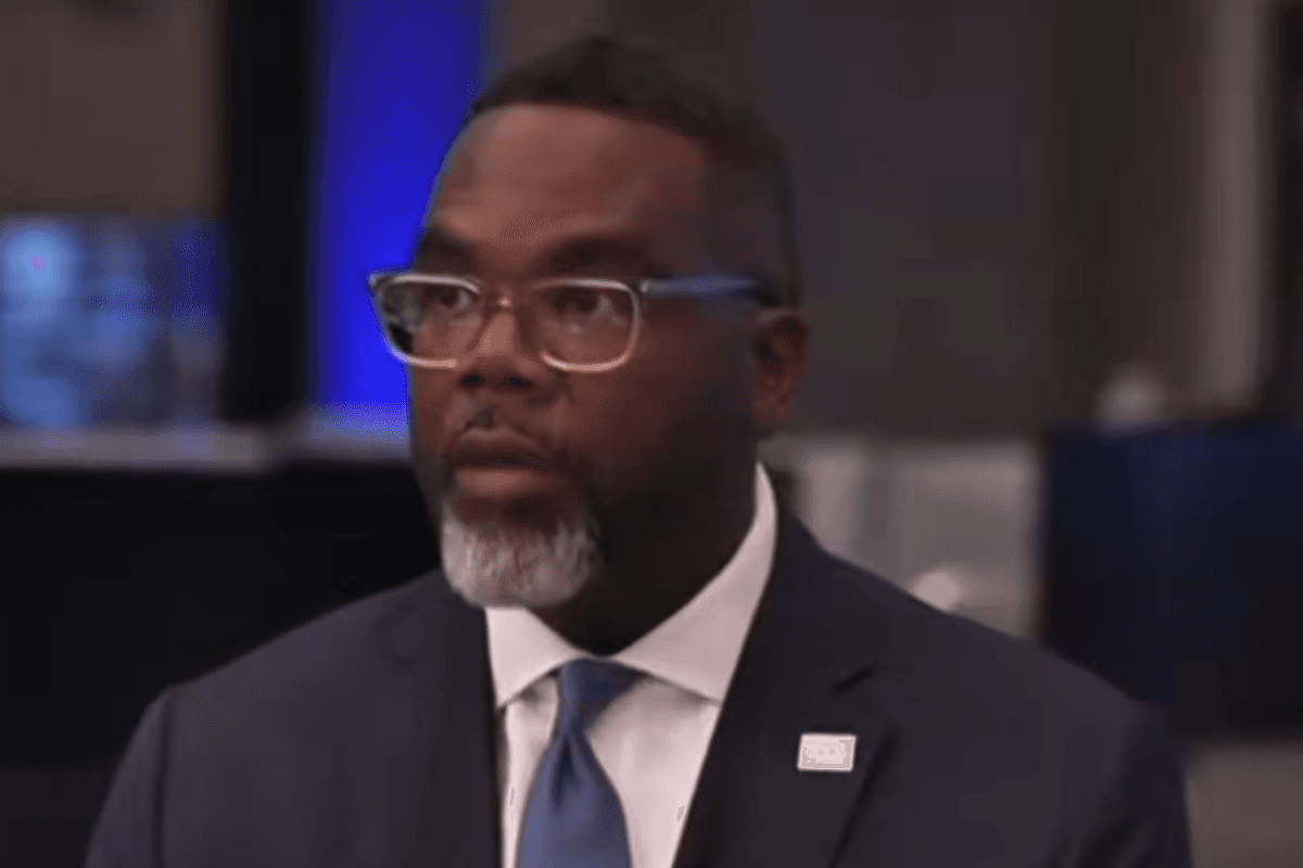 Chicago Mayor Brandon Johnson has once again proves his racism, bragging about lack of whites in government
