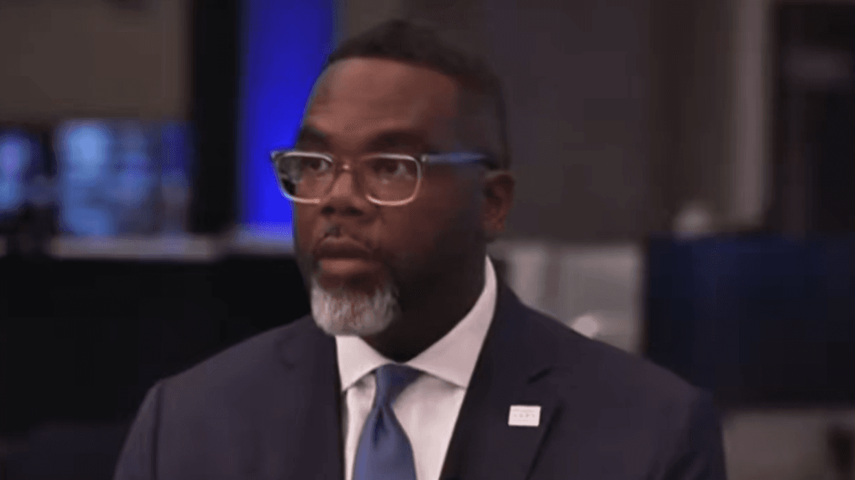 Chicago Mayor Brandon Johnson has once again proves his racism, bragging about lack of whites in government