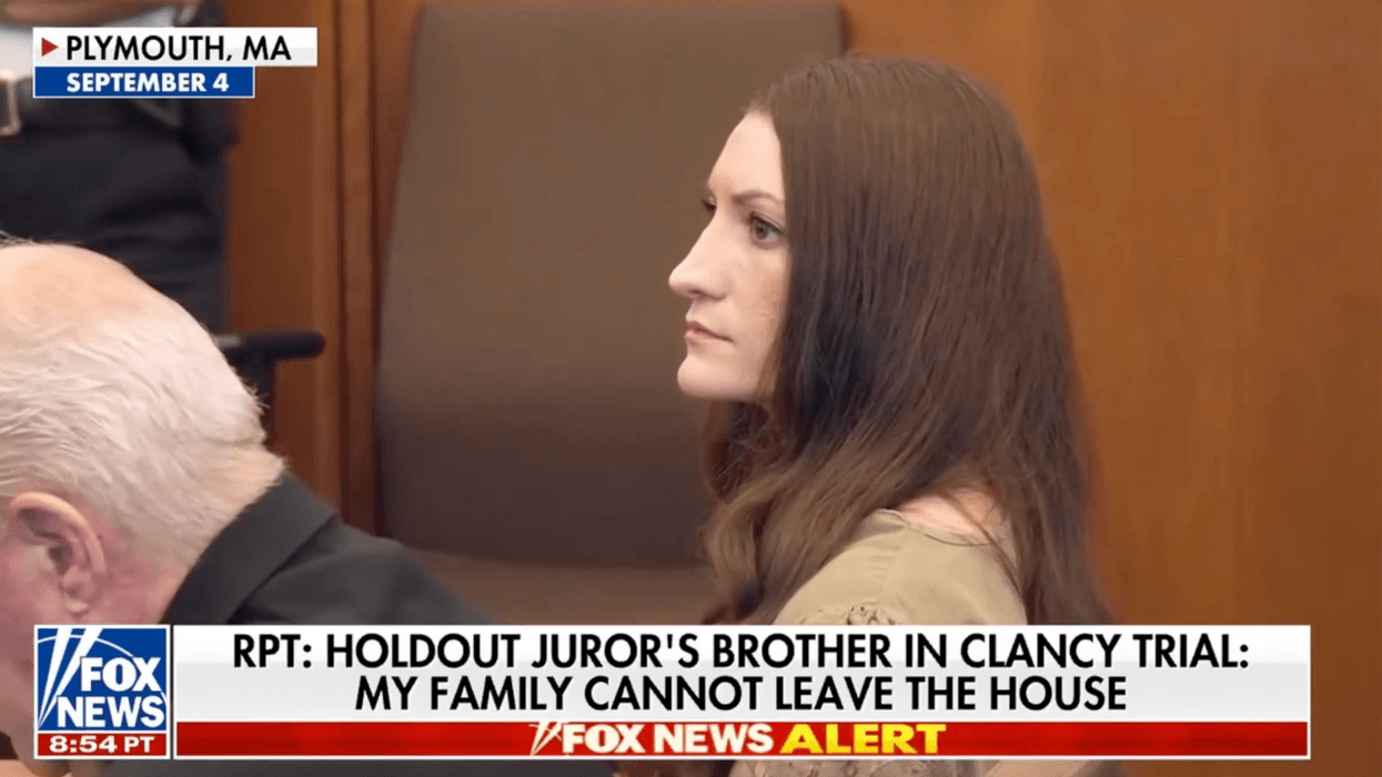 Lindsay Clancy's insane fans aren't just going after the lone holdout juror, they're torturing his family too