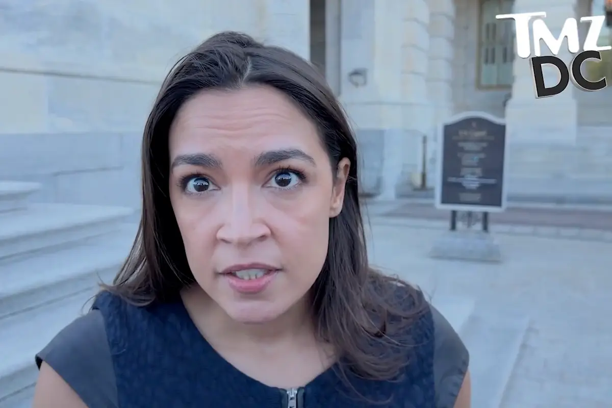 Rep. AOC stages a TMZ interview just so she can choose Macklemore over Ed Sheeran