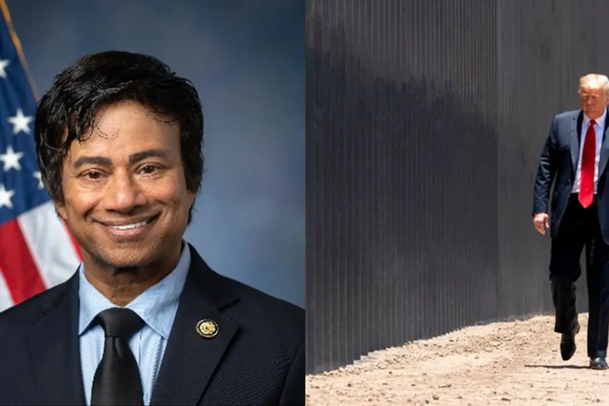 Outgoing Democrat congressman attempts feeble dunk on the GOP, but forgets how walls work