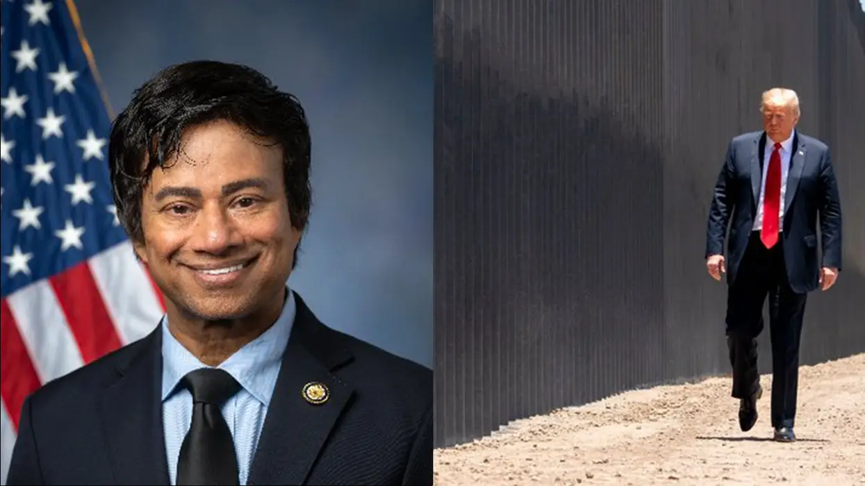 Outgoing Democrat congressman attempts feeble dunk on the GOP, but forgets how walls work