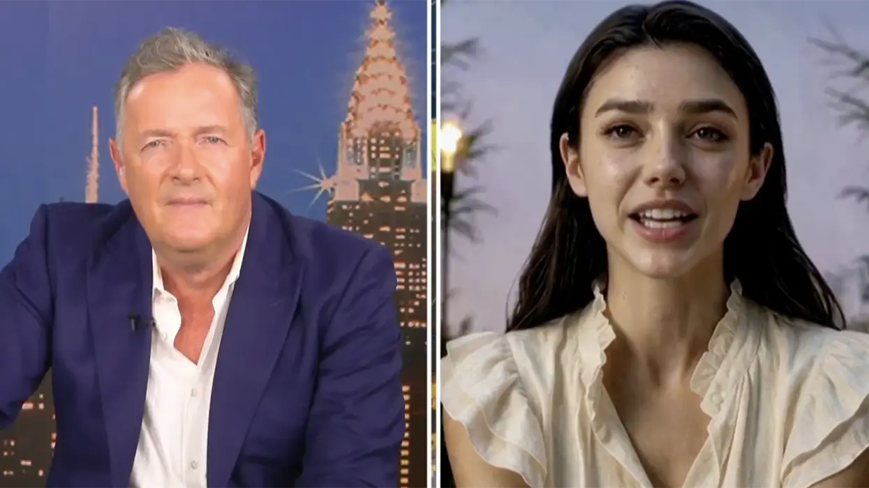 AI Actress Malfunctions on Air With Piers Morgan and Starts Speaking Chinese